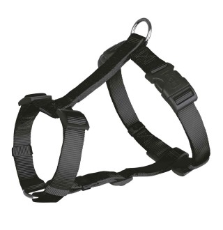 Шлея Trixie нейлонова «Classic» M-L 50-75 см / 20 мм (чорна)