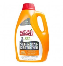 Знищувач плям і запахів котів Nature's Miracle «Set-In Stain Destroyer з формулою активного кисню Oxy Formula» 3,7 л