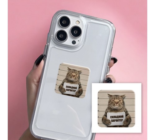 Стікер-3D Tatooshka Складний характер