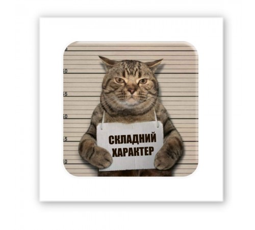 Стікер-3D Tatooshka Складний характер