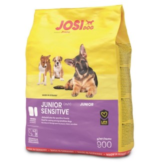 JosiDog by Josera Junior Sensitive - сухий корм для цуценят c чутливим травленням, 900г