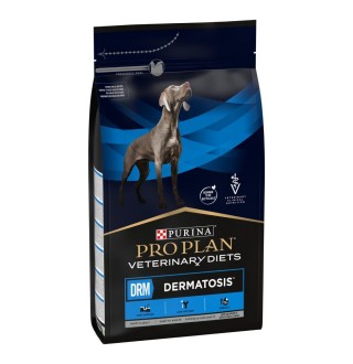Purina Pro Plan Veterinary Diets DRM Dermatosis - сухий корм для собак при дерматозах та надмірному випадінні шерсті, 3кг