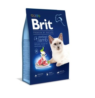 Сухий корм для котів Brit Premium by Nature Cat Sterilized 8 кг - ягня