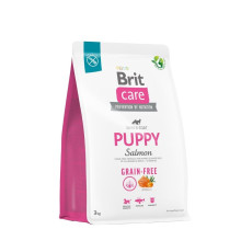 Сухий корм для цуценят Brit Care Dog Grain-free Puppy 3 кг - лосось