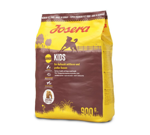 Сухий корм для цуценят Josera Kids 900 г - домашня птиця