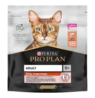Purina Pro Plan Vital Functions Adult Salmon - сухий корм з лососем для дорослих котів, 400г