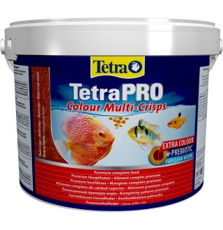Сухий корм для акваріумних риб Tetra в чипсах «TetraPro Colour» 10 л (для всіх акваріумних риб)