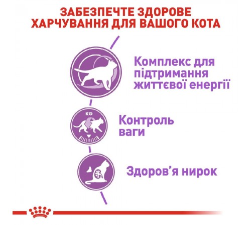 Сухий корм для котів Royal Canin Sterilised 7+, 1,5 кг