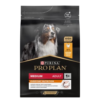 Purina Pro Plan Adult Medium with Chicken - сухий корм для дорослих собак середніх порід з куркою, 3кг