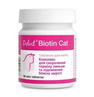 Таблетки для котів Dolfos Dolvit Biotin Cat mini 90 шт
