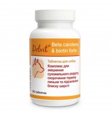 Таблетки для собак Dolfos Dolvit Beta carotene & biotin forte 90 шт