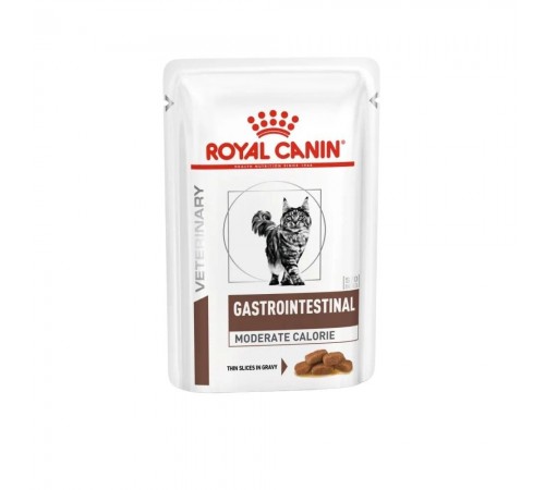 Вологий корм для котів Royal Canin Gastro Intestinal Moderate Calorie Gravy pouch 85 г
