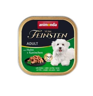 Вологий корм для собак Animonda Vom Feinsten delicious sauce Adult 150 г - курка та кролик