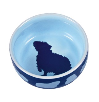 Миска керамічна Trixie 250 мл / 11 см (синя, рожева, бежева) - 60732