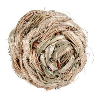 Іграшка для гризунів Trixie М'яч з брязкальцем d=6 см (натуральні матеріали)