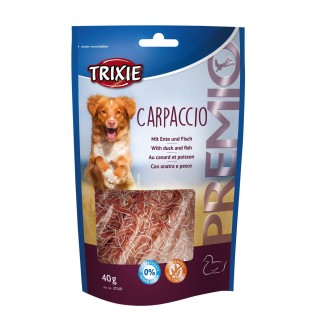 Ласощі для собак Trixie PREMIO Carpaccio 40 г (качка та риба)