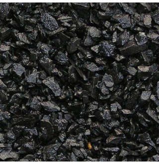 Ґрунт для акваріума Nechay Zoo «Чорний кристал» 10 кг (2-5 мм)