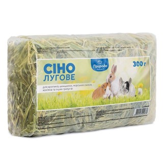 Сіно для гризунів Природа «Лугове» 300 г