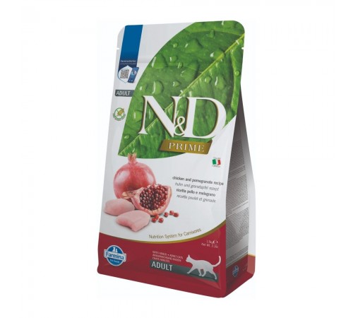 Сухий корм для котів Farmina N&D Grain Free Prime 1,5 кг - курка та гранат