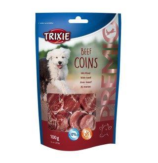 Ласощі для собак Trixie PREMIO Beef Coins 100 г (яловичина)