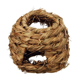 Гніздо для гризунів Trixie плетене d=16 см (натуральні матеріали)