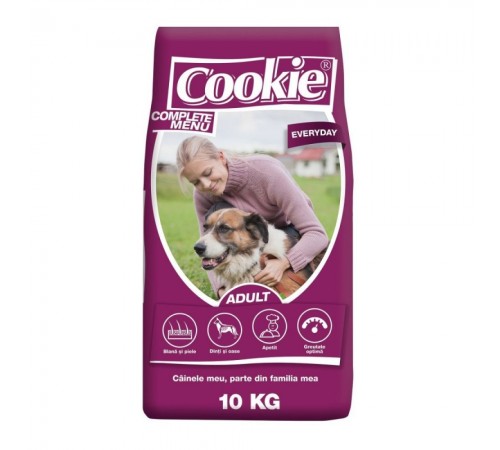 Сухий корм для собак усіх порід Cookie Everyday 10 кг (субпродукти)