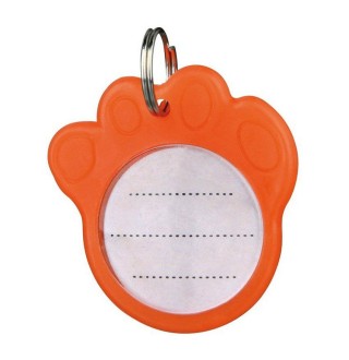 Медальйон-адресник Trixie з фосфоресцентним покриттям d=3,5 см (пластик)