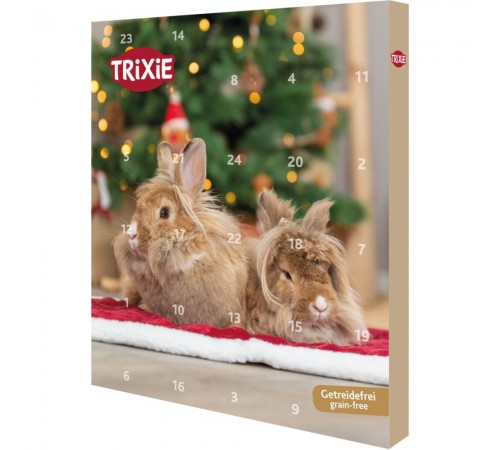Адвент календар для гризунів Trixie з ласощами всередині 30 х 34 х 3,5 см