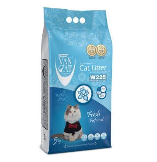 VanCat Cat Litter Fresh - бентонітовий наповнювач для котячого туалету з ароматом свіжості, 5кг