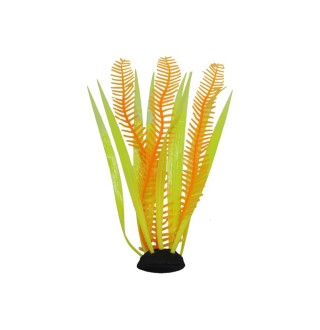 Декорація для акваріума рослина силіконова Deming Елодея + Валліснерія 18 х 7 см