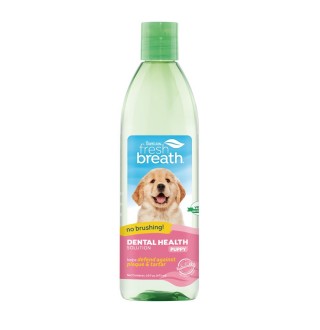 TropiClean Fresh Breath Water Additive Oral Care for Puppies - добавка в воду для щоденної гігієни порожнини рота цуценят, 473мл