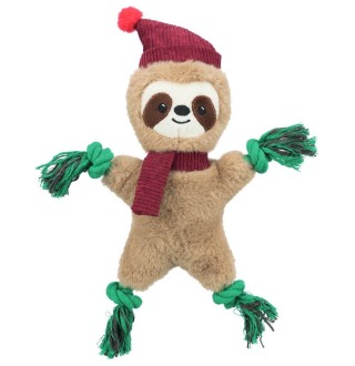 Іграшка для собак Trixie Різдвяний Лінивець зі звуком 30 см