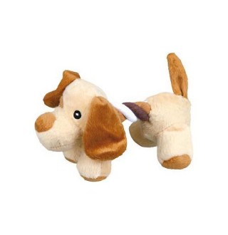 Іграшка плюшева для собак «Звірятка» 17 см