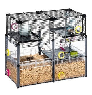 Клітка для гризунів Ferplast Multipla Hamster Crystal 72,5 x 37,5 x 62 см