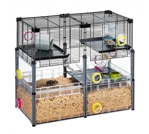 Клітка для гризунів Ferplast Multipla Hamster Crystal 72,5 x 37,5 x 62 см