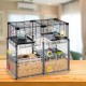 Клітка для гризунів Ferplast Multipla Hamster Crystal 72,5 x 37,5 x 62 см