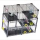 Клітка для гризунів Ferplast Multipla Hamster Crystal 72,5 x 37,5 x 62 см