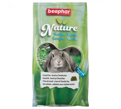 Корм для кроликів Beaphar Nature 1,25 кг - з тимофіївкою