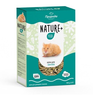 Корм для хом'яків Природа Nature + feed 500 г