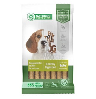Ласощі для собак Nature's Protection Healthy Digestion 110 г - м'ясо птиці
