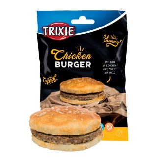 Ласощі для собак Trixie Chicken Burger 9 см, 140 г (курка)