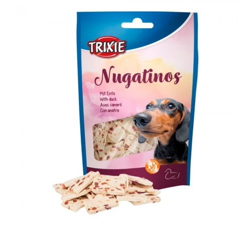 Ласощі для собак Trixie Nugatinos 100 г (качка)