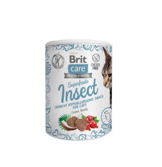 Ласощі для котів Brit Care Superfruits Insect 100 г - комахи