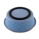 Миска металева ArjanImpex Paw Heart Bone and Fish 270 мл - блакитний