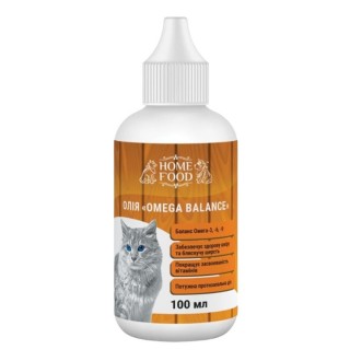 Home Food Omega Balance олія для котов, 100мл