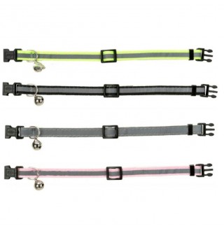 Нашийник для кошенят Trixie зі світловідбиваючою смугою, нейлон (кольори в асортименті)