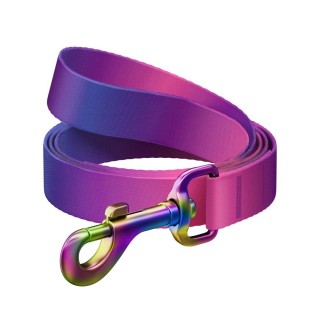 Повідець для собак Collar Waudog Nylon Recycled S - фіолетовий