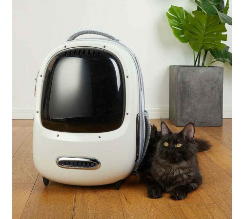 Рюкзак-переноска для котів Petkit Breezy 2 Smart Cat Carrier White