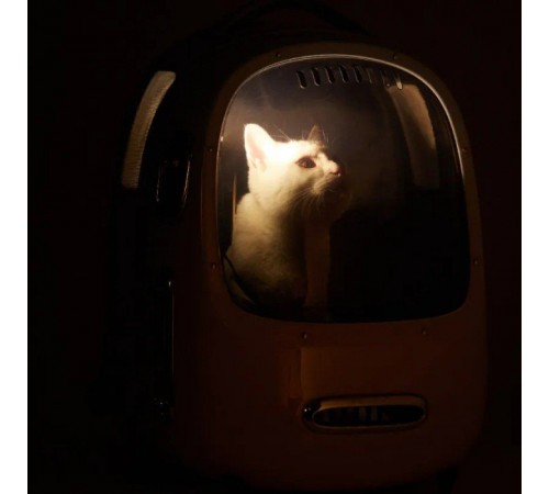 Рюкзак-переноска для котів Petkit Breezy 2 Smart Cat Carrier White