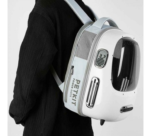 Рюкзак-переноска для котів Petkit Breezy 2 Smart Cat Carrier White